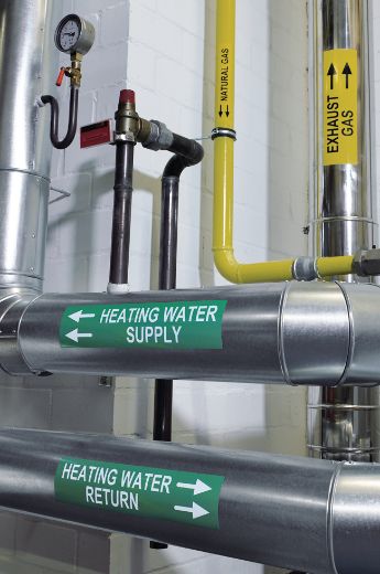 Industriell kabelmärkning: Lagermärkning, termotransfer