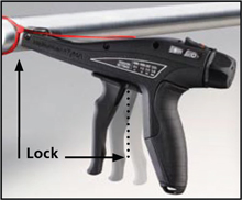 Cable tie tensioing tool EVO9