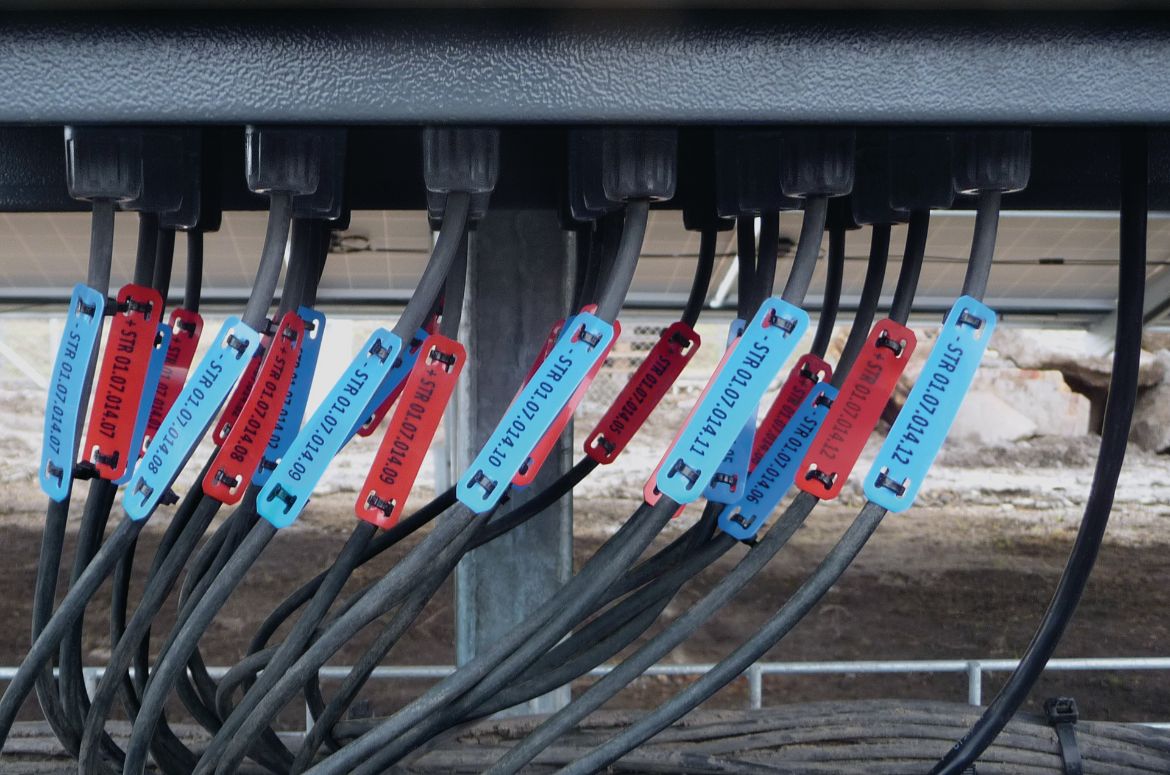 Märkning för kabel i stegestil TAGPU från HellermannTyton