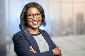 Bild Juliet Morgan, chef för global HR