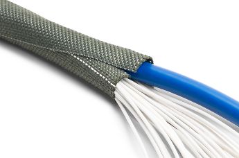 Självomslutande vävd skyddsstrumpa