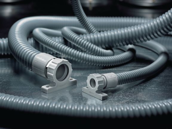 FlexiGuard spiralförstärkt skyddsslang är extremt flexibla och ger utmärkt mekaniskt skydd.