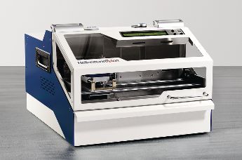 Snabb och enkel - M-boss märkmaskin med präglingssystem för metallplattor.