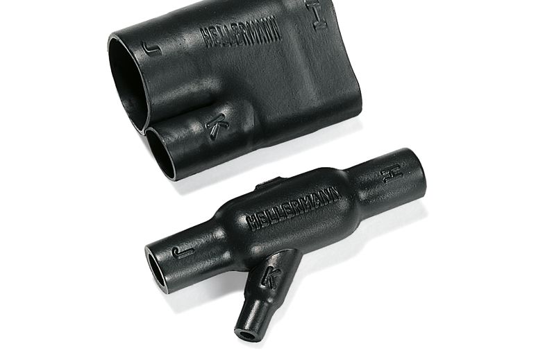 Vinklade T-former, VG-stil - Helashrink 1300-serien, 30° & 45° vinkel