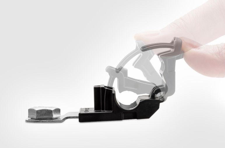 Kabelklämman Ratchet P-Clamp med 