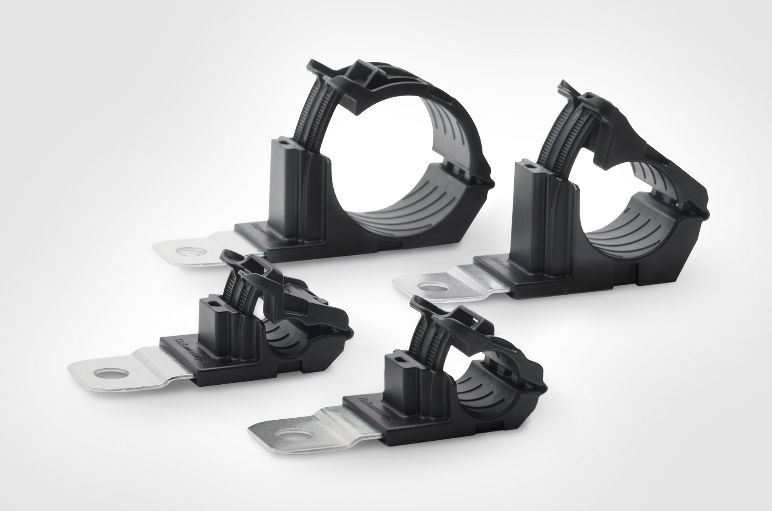 Kabelklämma Ratchet P-Clamp - Minska antalet kabelklämmor och clips i lagret