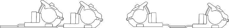 Kabelklämma Ratchet P-Clamp konfigurering