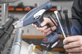 Batteridrivet buntbandsverktyg