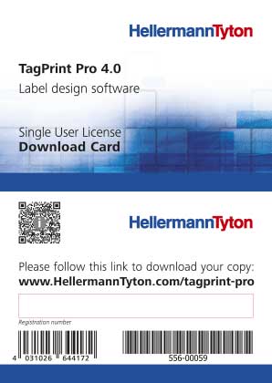 TagPrint Pro nedladdningskort