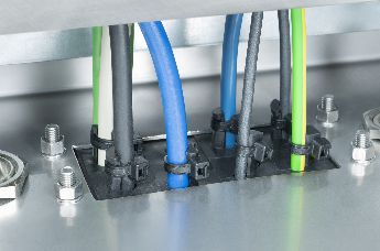 Kabelgenomföringsplatta VarioPlate-system överensstämmer med skyddsklasserna IP65 och IP66
