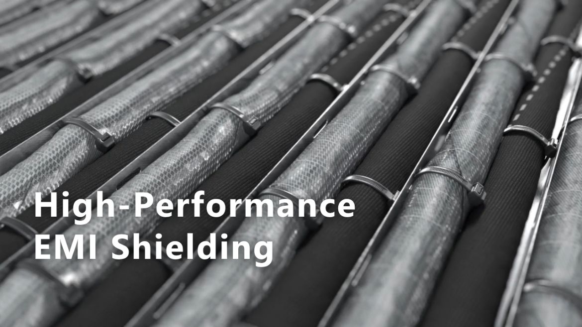 EMI-skydd som håller skensystem igång | Skärmhylsa Twist‑In‑EMIZ