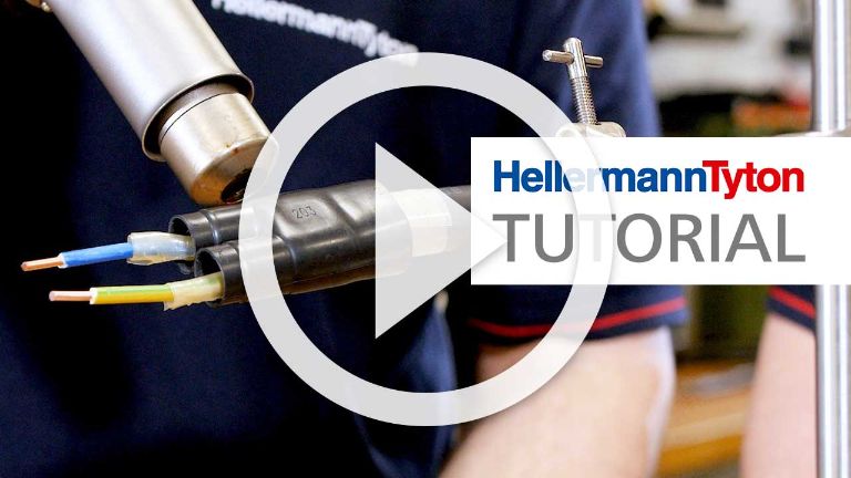 Tutorial video: Täta värmekrympande former med smältlim.