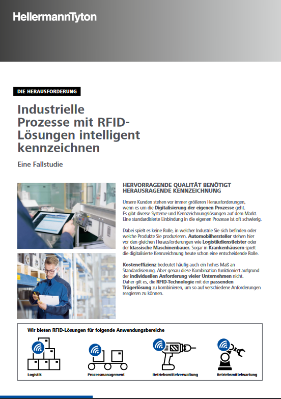 Intelligent identifiering av industriella processer med RFID-lösningar