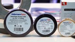 HelaTape - professionellt tejpsortiment från HellermannTyton under mässan Light+Building 2016 i Frankfurt (Tex, Power, Wrap25)