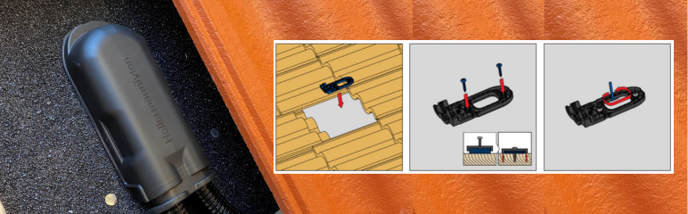 instruktion om fixering mot takpapp
